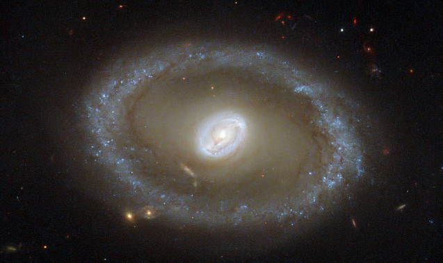 Hubble Eyes Golden Rings