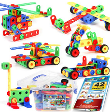 163 Piece STEM Toys Kit