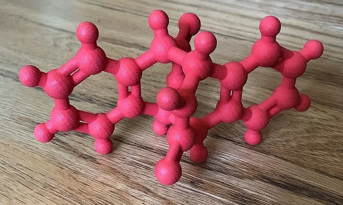 3D printed molecules