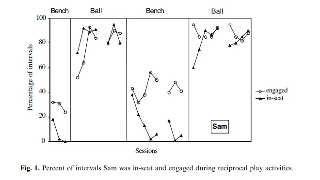 Studies on Learning Disorders and Stability Balls