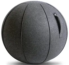 exercise ball holder chair