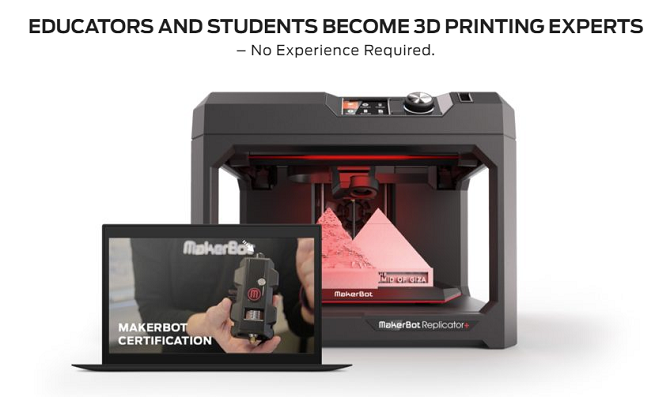 The MakerBot 3D Printing Certification Program