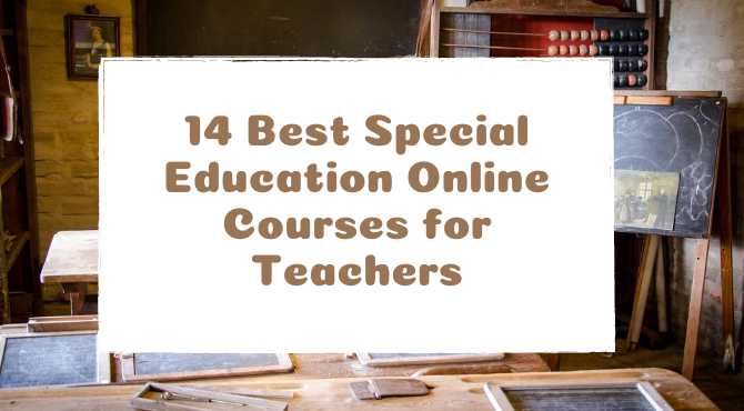 online course special education