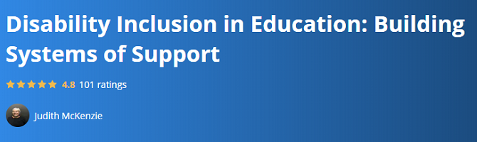 Disability Inclusion in Education: Building Systems of Support