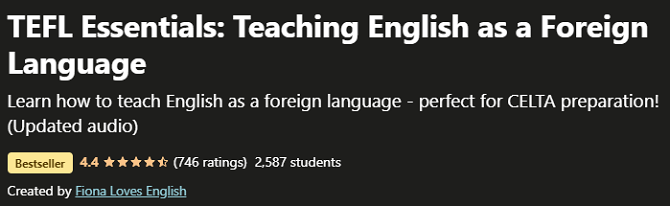 TEFL Essentials: Teaching English as a Foreign Language