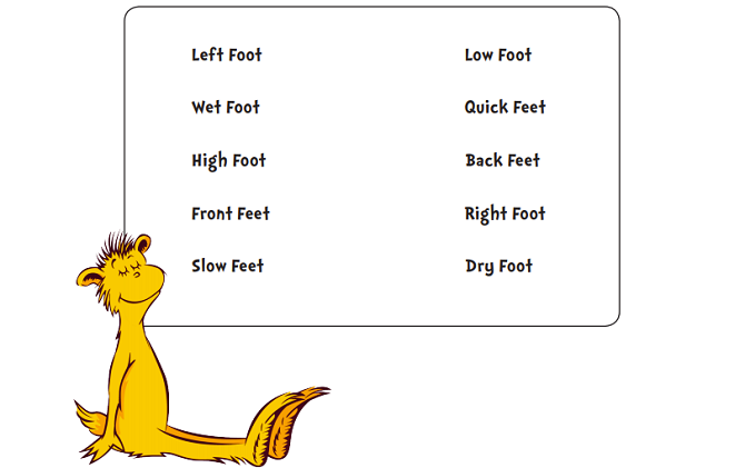 Feet Feet Feet 