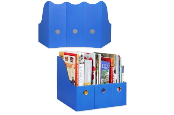 Dunwell Colored Magazine File Holder