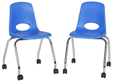 FDP School Chair with Wheels