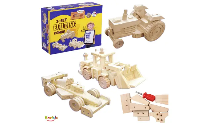 Kraftic Woodworking Building Kit