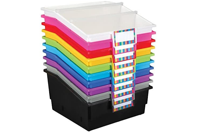 Really Good Stuff Bins with Dividers