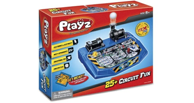 The Playz Electrical Circuit Board Kit