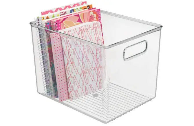 mDesign Organizer Bin with Handles