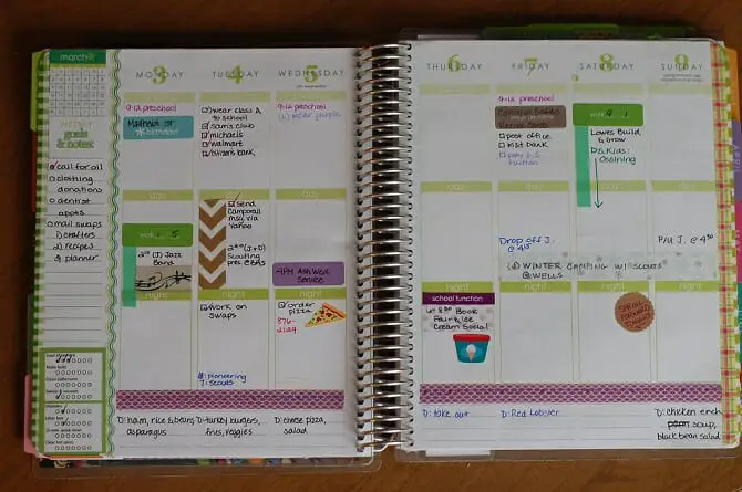 DIY teacher planner