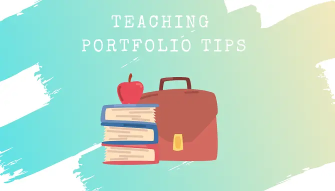 Teaching Portfolio Tips