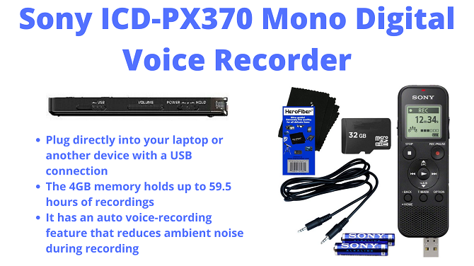 Sony ICD-PX370 Mono