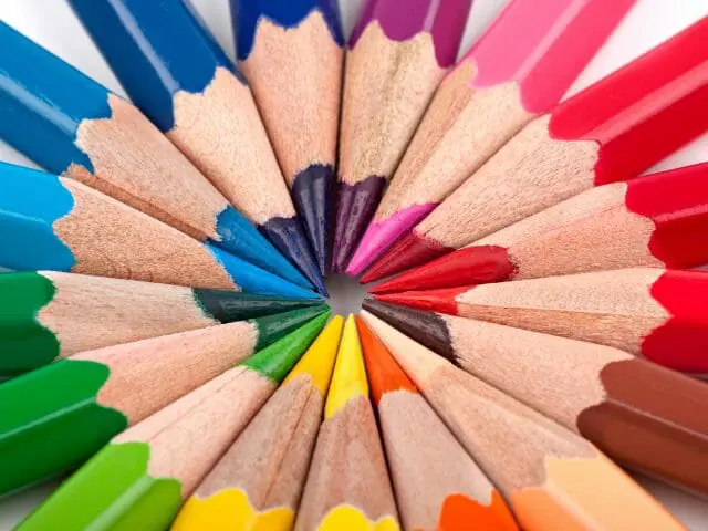 colored pencils image