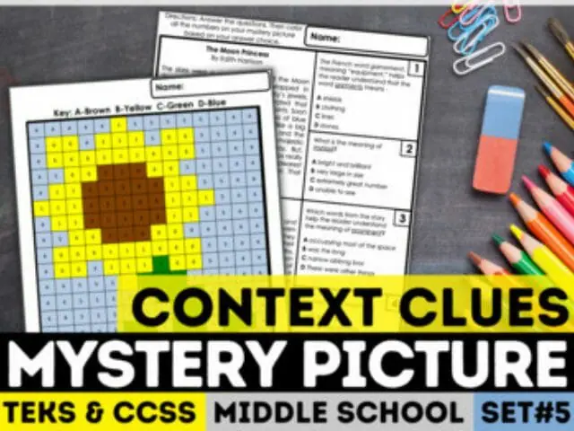 context clues mystery picture