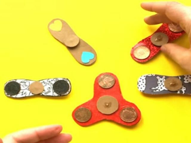 diy fidget spinner