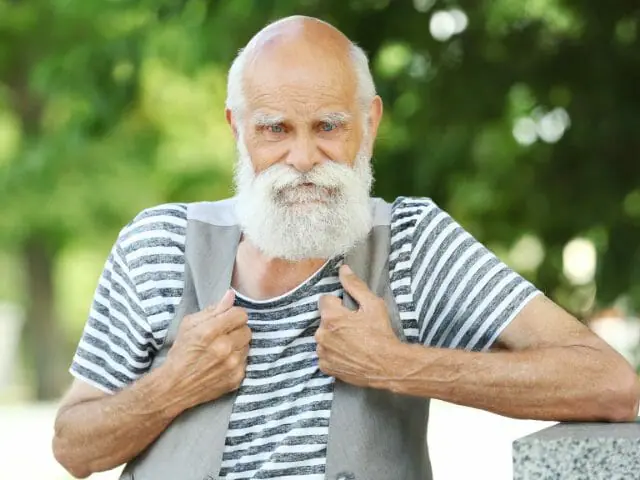 old man with beard
