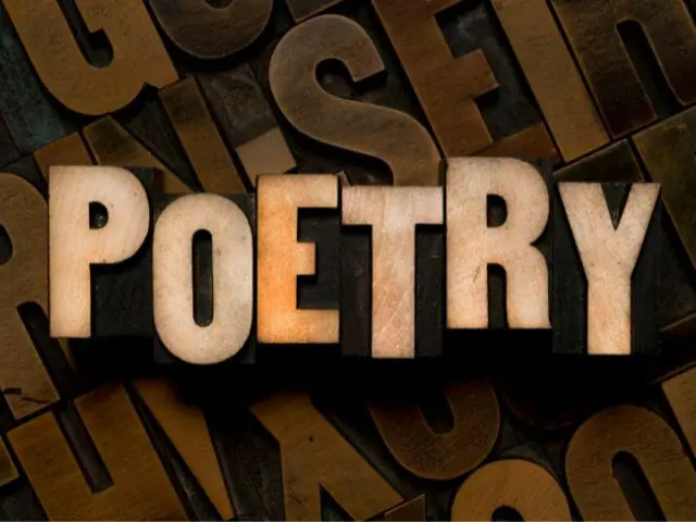 poetry text word image