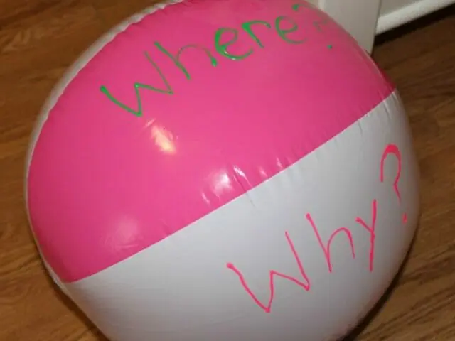 question ball activity