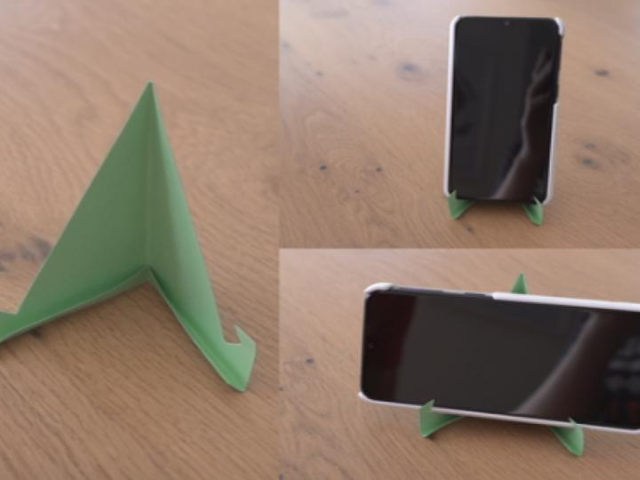 diy cardboard phone stand