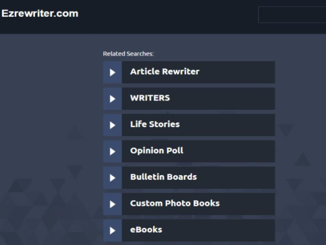ezrewriter website image